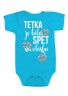 Kdo je bil spet na obisku, turkizno modra