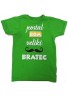Majica s sporočilom postal bom bratec ali sestrica